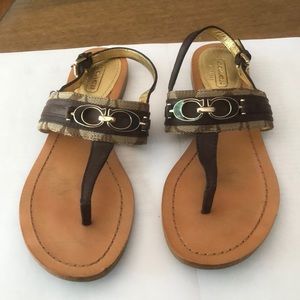 Coach size 6 B sandal